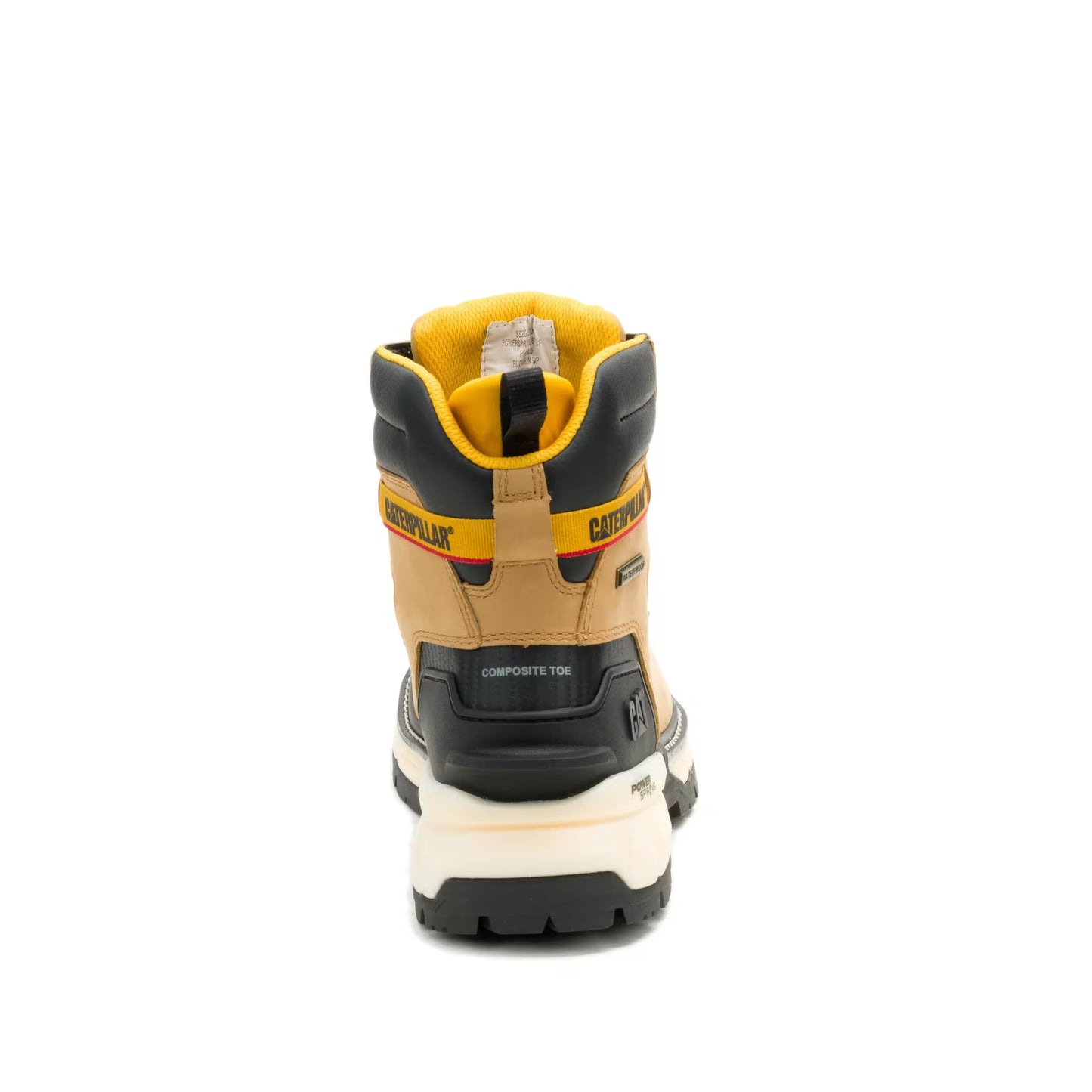 BOTAS CATERPILLAR INDUSTRIAL POWER SPRING TECHNOLOGY 6" WATERPROOF COMPOSITE TOE P91825