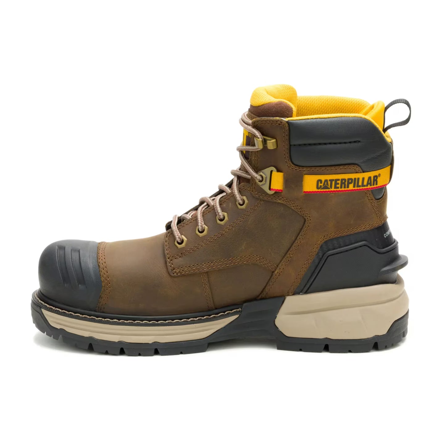 BOTAS CATERPILLAR INDUSTRIAL POWER SPRING TECHNOLOGY 6" WATERPROOF COMPOSITE TOE P91826