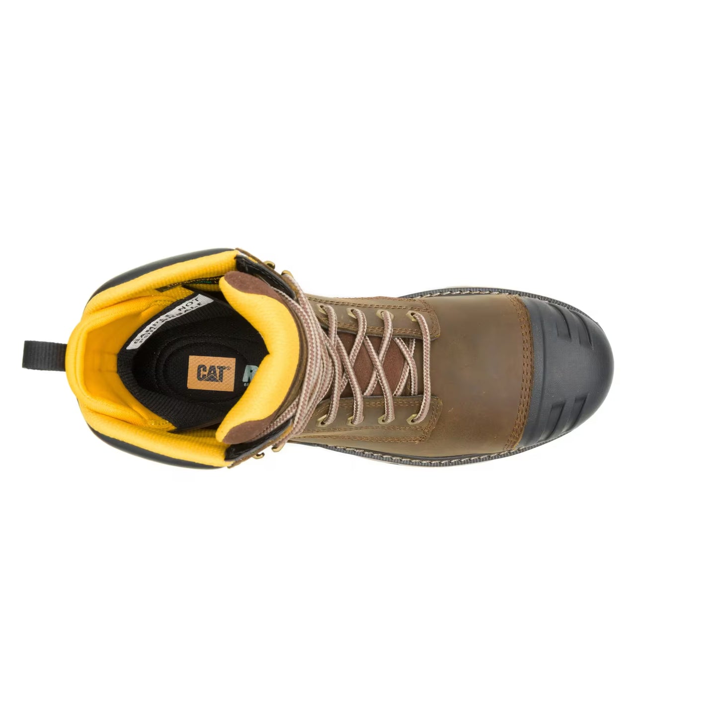 BOTAS CATERPILLAR INDUSTRIAL POWER SPRING TECHNOLOGY 6" WATERPROOF COMPOSITE TOE P91826