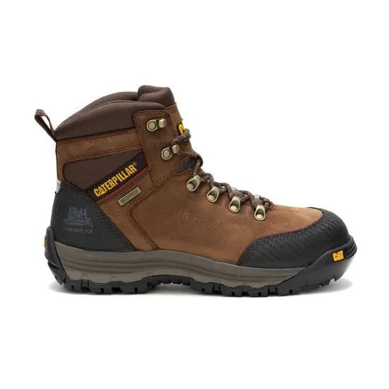 BOTAS CATERPILLAR INDUSTRIAL MUNISING 6" WATERPROOF COMPOSITE TOE P90702